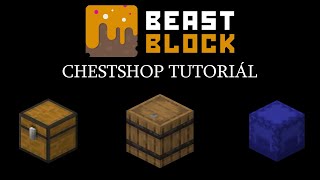 BeastBlock ChestShop tutoriál [upl. by God]