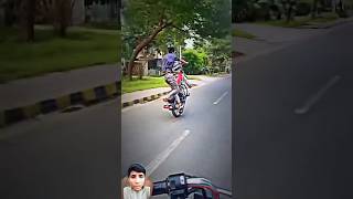 Bike stants  stunt bikeonewheeling automobile wheeliebike viralshort viralvideo wheelie dj [upl. by Nosmirc607]