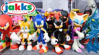 Jakks Pacific 4quot Sonic Action Figure Collection 2023 [upl. by Ladiv]