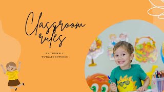 Learning Classroom Rules  TumbleTwix Adventures for Kidsquot school kidsvideo video [upl. by Afrikah808]