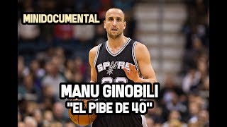 Manu Ginobili  quotSu Historia NBAquot  Mini Documental NBA [upl. by Woodie754]