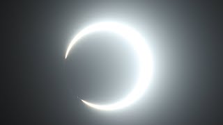 20241002 Annular solar eclipse on Easter Island 4K Video [upl. by Morganne]