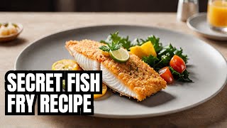 CRISPY Fish Fry Recipe You Wont Believe [upl. by Jonah]