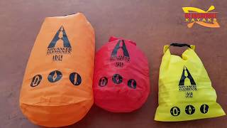 Packlite Roll Top Dry Bag Set from Advanced Elements [upl. by Oicirbaf902]