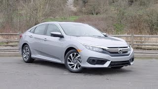 2016 Honda Civic EX Review  AutoNation [upl. by Negroj]