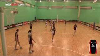 Netball Game  Centre Position Guide [upl. by Enelyw634]