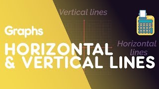 Horizontal amp Vertical Lines  Graphs  Maths  FuseSchool [upl. by Sylram99]