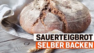 Frisches Bauernbrot backen Landwirtin verrät ihr Rezept vom Hof [upl. by Wilfred179]