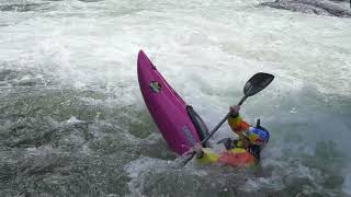 Jackson Kayak Antix 20  Low water Antix on the Upper Gauley with team JK [upl. by Aneeuqal]