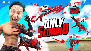 Free Fire But Only Scorpio Challenge in Solo Vs Squad😱Tonde Gamer [upl. by Schnabel]