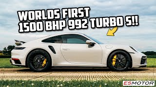 BUILDING THE WORLDS FIRST 1500BHP PORSCHE 992 TURBO S porsche esmotoruk 911turbos ES1300 [upl. by Kristin843]