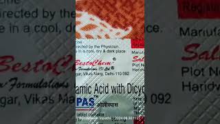 Mefenamic acid and dicyclomine hydrochloride tablets ip  Get complete information in this video [upl. by Eiralc643]