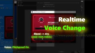 OBS VoiceChanger  Pitchproof 2020  No VoiceMod Download Free [upl. by Ayocal860]