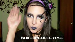 Maquillaje de halloween REINA DE SOMBRAS [upl. by Alessig]