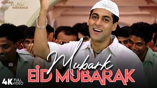 Mubarak Eid Mubarak  4K Video Song  Salman Khan Sushmita Sen  Tumko Na Bhool Paayenge [upl. by Misak]