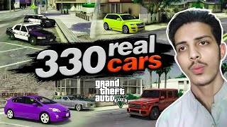 HOW TO REPLACE GTA 5 STOCK TRAFFIC IN TO REAL CARS  DIGITAL GAREEB [upl. by Klaus]