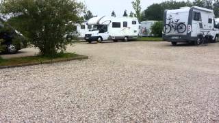 Aire de camping car de Saint Valery sur Somme 80Picardie [upl. by Anirres]