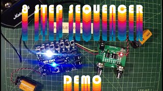 Atari Punk Console 8Step Sequencer Demo [upl. by Rip]