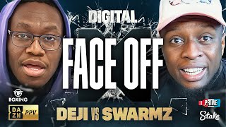 “Once I beat Deji I want a KSI rematch”  Deji vs Swarmz  FACE OFF  X Series 007 [upl. by Diver]