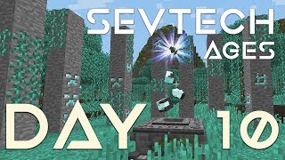 SevTech Ages  EP 10  Finding rock crystal ore amp Visiting The Betweenlands [upl. by Atinas]