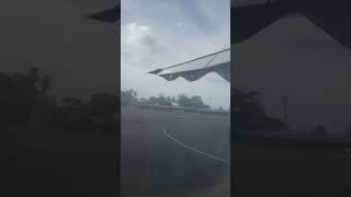 Landing in StLucia in ATR45 shorts Leftseatwindow aviation [upl. by Krein]