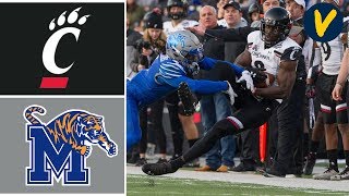 20 Cincinnati vs 17 Memphis Highlights  2019 American Athletic Conference Championship [upl. by Bolan]