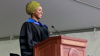 Chimamanda Ngozi Adichie 2015 Wellesley College Commencement Speaker [upl. by Asta]