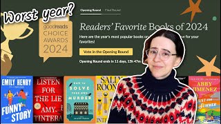 Goodreads Choice Awards 2024  My Votes Predictions amp Reviews [upl. by Kiele356]