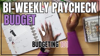 BIWEEKLY PAYCHECK BUDGET  BUDGETING 101  1ST PAYCHECK IN SEPTEMBER [upl. by Lawtun]