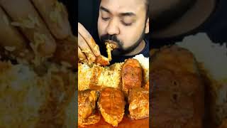 Spice fish eating 🥵fishcurry rich grevy trending youtubeshorts viral fish [upl. by Ikila]