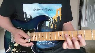 quotCOLD SHOTquot Stevie Ray Vaughan GUITAR LESSON [upl. by Irrehc688]