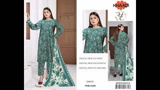 Khaadi winter collection 2024 Khaadi winter sale Khaadi digital print winter collection [upl. by Are]