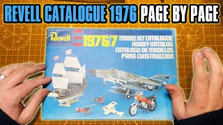 Revell Scale Model Kit 1976 Catalogue Page by Page HD [upl. by Kcirdle]