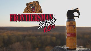 FRONTIERSMAN XTRA Bear Spray  Canadian Bear Spray [upl. by Ayit]