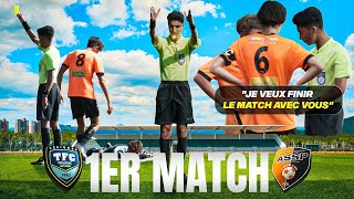 Jarbitre mon 1er Match de Championnat de la Saison avec micro  U18 R1 [upl. by Pohsib]