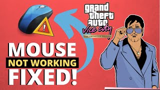 GTA Vice City mouse not working in Windows 11 10 7  Fixed [upl. by Astrid]