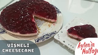 Vişneli Cheesecake Nasıl Yapılır [upl. by Bathsheb]