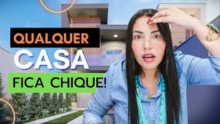 DICAS para deixar qualquer FACHADA com a cara da riqueza Fachada de casas modernas  Isa Arquiteta [upl. by Martelle]