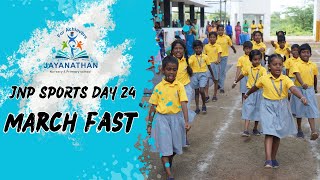 JNP School Sports Day  March Fast 2024 [upl. by Charis]