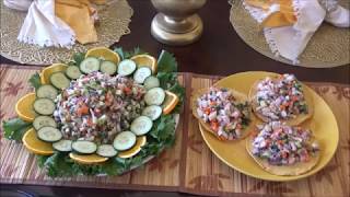 Ceviche de pescado Deliciosa Receta fish ceviche Maria Gonzalez [upl. by Dannel]