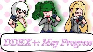 FNF Doki Doki Extras Plus FANMADE May Progress Update [upl. by Yecart647]