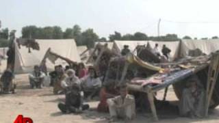 Fresh Flooding in Crisis Hit Pakistan [upl. by Esinwahs177]