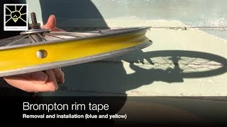 Brompton Rim tape [upl. by Gaston176]