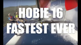 Hobie 16 Fastest Ever [upl. by Nimaynib]