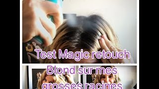 Test du spray magic retouch blond LOréal pour patiner mon effet racines [upl. by Petigny212]