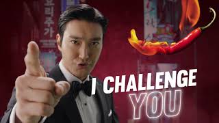 Siwon Oppa Challenges You To Try Mie Sedaap KSpicy Series yang SedaapnyaKoreaBanget [upl. by Willamina]