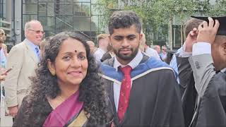 Advay Praveen  Graduation Ceremony at Oxford Brookes University on 08 Sep 2023 [upl. by Onitrof537]