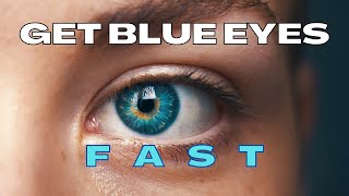 Get Blue Eyes Fast  Morphic Melanin Remover [upl. by Abram]