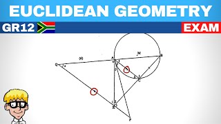 Euclidean Geometry Grade 12 Exam [upl. by Sonitnatsnoc816]