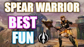 GW2  Spear Spellbreaker  Open World Build  Warrior Gameplay PvE  Guild Wars 2 Janthir Wilds [upl. by Aleina]